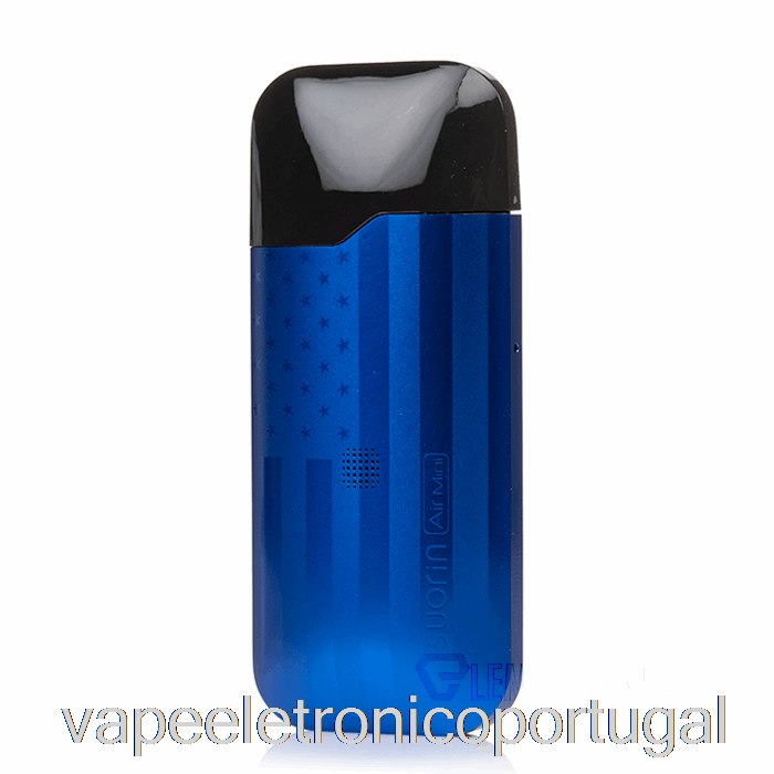 Vape Eletronico Suorin Air Mini Pod System Azul Star Spangled